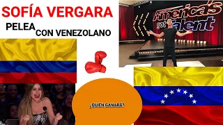 PELEA entre -Mago Venezolano - SOFÍA VERGARA por la AREPA - Americas Got Talent - Talento Venezolano