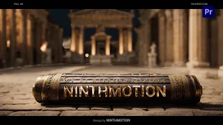 Cinematic 3D Roman Epic Action Teaser Premiere Pro Template