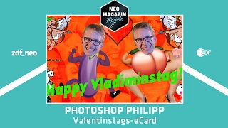 Photoshop Philipp und die Valentinstags-eCard | NEO MAGAZIN ROYALE mit Jan Böhmermann - ZDFneo