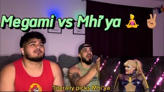 Megami vs Mhi’ya - RuPaul’s Drag Race S16 Ep15 Lalaparuza Lip Sync Reaction