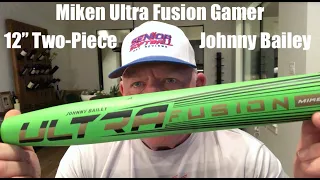 Senior Softball Bat Reviews (Miken Ultra Fusion Gamer 12" Two-Piece Johnny Bailey)