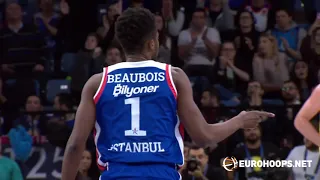 Anadolu Efes Istanbul-Maccabi Tel Aviv 99-79: Rodrigue Beaubois (22 points)