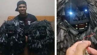 Comecei a fazer as máscaras da turma do macaco louco 🦍