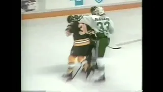 Bruins - Whalers rough stuff 4/7/91