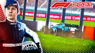 АСТОН МАРТИН СПРЯТАЛСЯ В ГОНКЕ - Карьера F1 2021 #16