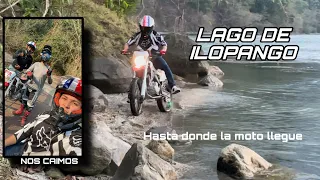 LAGO DE ILOPANGO por la Ruta panorámica RUTA EN MOTO SERPENTO DEFENDER 150