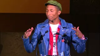 2015 CFDA Fashion Awards - Pharrell Williams Presented the Fashion Icon Award