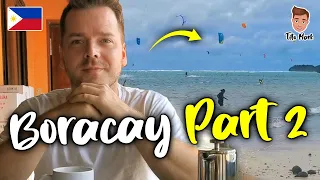 IT'S SOOO WINDY! 🌪️ - Levantin - Kite Surfing - Bulabog Beach Boracay | Philippines | VLOG 014