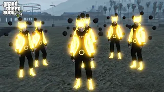 NARUTO Becomes KURAMA BEAST in GTA 5 | Gta 5 Naruto mod | Hope Tamil Gaming |