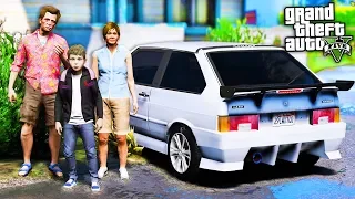 РЕАЛЬНАЯ ЖИЗНЬ ШКОЛЬНИКА GTA 5 - ЕДУ К БАБУШКЕ И ДЕДУШКЕ НА КАРАНТИН В СИЛЬНЫЙ ДОЖДЬ! ⚡ ГАРВИН