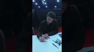 Meeting Paul Wesley - Stefan Salvatore - at Comic Con Scotland 2023 #shorts