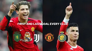 Cristiano Ronaldo First And Last Goal For Every Club