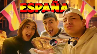 24 HORAS PROBANDO COMIDA ESPAÑOLA *Criticos califican la comida española*