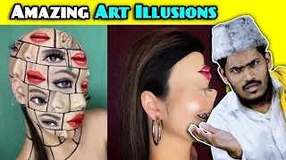 Villagers React To These Artists Are The Masters Of Illusion ! Tribal People Amazing Art Illusions