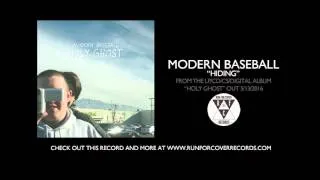 Modern Baseball - "Hiding" (Official Audio)