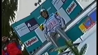 Adam Małysz Bischofshofen zwycięstwo w Turnieju Czterech Skoczni 2000/2001