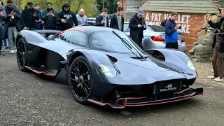 Hypercars at Caffeine and Machine | LFA, Regera, Valkyrie, XJ220S, GT3RS |