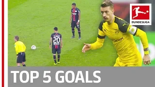 Top 5 Goals on Matchday 20 - Reus, Bailey, Jovic & More