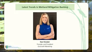 October 2023 Webinar - Latest Trends in Mitigation Banking