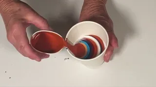 Testing A New Pouring Medium Acrylic Pour Painting, Flow Art, Fluid Art Technique,