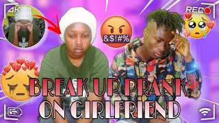 BREAK UP PRANK ON GIRLFRIEND💔🥺||She cried😭*watch to the end*