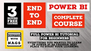 [[ 2.5 HOURS ]] Power BI Complete Tutorial - Beginner to Pro - End to End