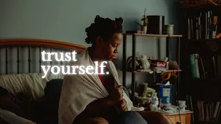 you already have the answers. trust yourself. // Creative Black woman affirmations