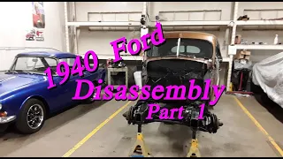 1940 Ford disassembly - Part 1