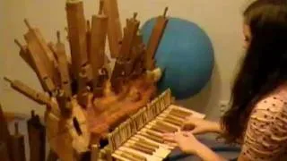 J.S.Bach auf der aufblasbaren Baumorgel