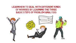 LEARN HOW TO AVOID WORRYING IN THREE STEPS !
