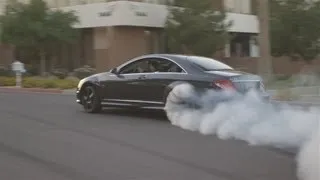 Mercedes CL65 AMG Destroying tires!