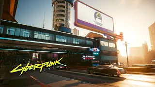 [4K] Cyberpunk 2077 - Strolling through Westbrook ASMR