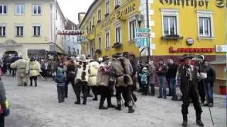 Wilde Fasnacht Imst 2012 - Bärenbande bei Sonne