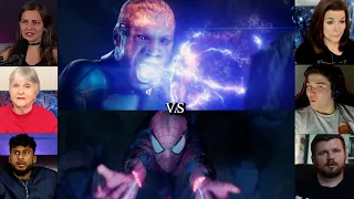 Spider Man vs Electro | The Amazing Spider Man 2 | Reaction Mashup | #spiderman