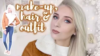 CHATTY (most random ever) WINTER GET READY WITH ME ❄️