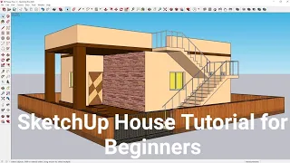SketchUp House Tutorial for Beginners - 1