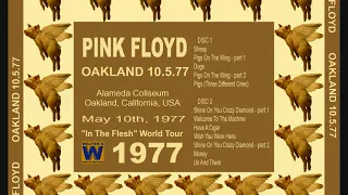 Pink Floyd May 10th, 1977 – Alameda Coliseum, Oakland, California