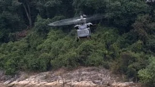 RC 500 UH-60 Black Hawk 2nd and 3rd flight on beach + FPV