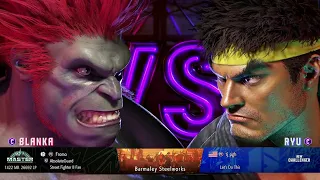 Street Fighter 6: Fromo (Blanka) vs. TJ (Ryu) FT5