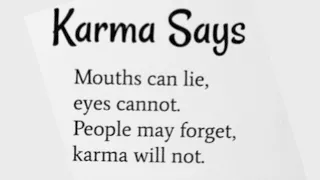 Powerful Karma Quotes For Strong Life 🌼
