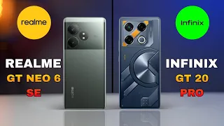 REALME GT NEO 6 SE VS INFINIX GT 20 PRO. LET'S SEE WHO IS BEST