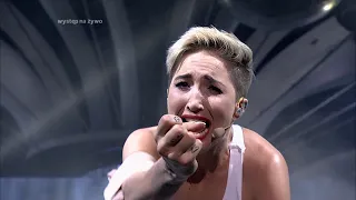 Your Face Sounds Familiar - Magda Steczkowska as Miley Cyrus - Twoja Twarz Brzmi Znajomo