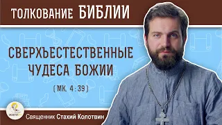 Сверхъестественные чудеса Божии (Мк. 4:39)  Священник Стахий Колотвин