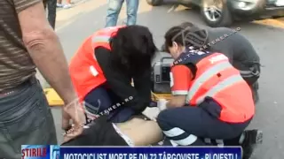 Motociclist mort pe DN 72 Târgovişte - Ploieşti !