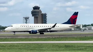 Crazy Busy MSP Action Runway 12R And Lufthansa’s First Appearance!