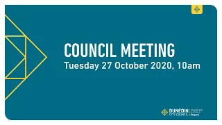 Council Meeting - 27 October 2020