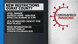 COVID In Colorado: El Paso, Routt And Ouray Counties Are Latest To Move To Level Orange: High Risk R