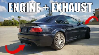 E46 BMW M3 Engine and Exhaust Noise | Just Drive