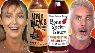 Irish People Try Novelty American Hot Sauces