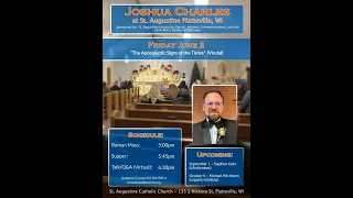 Joshua Charles - "The Apocalyptic Signs of the Times"